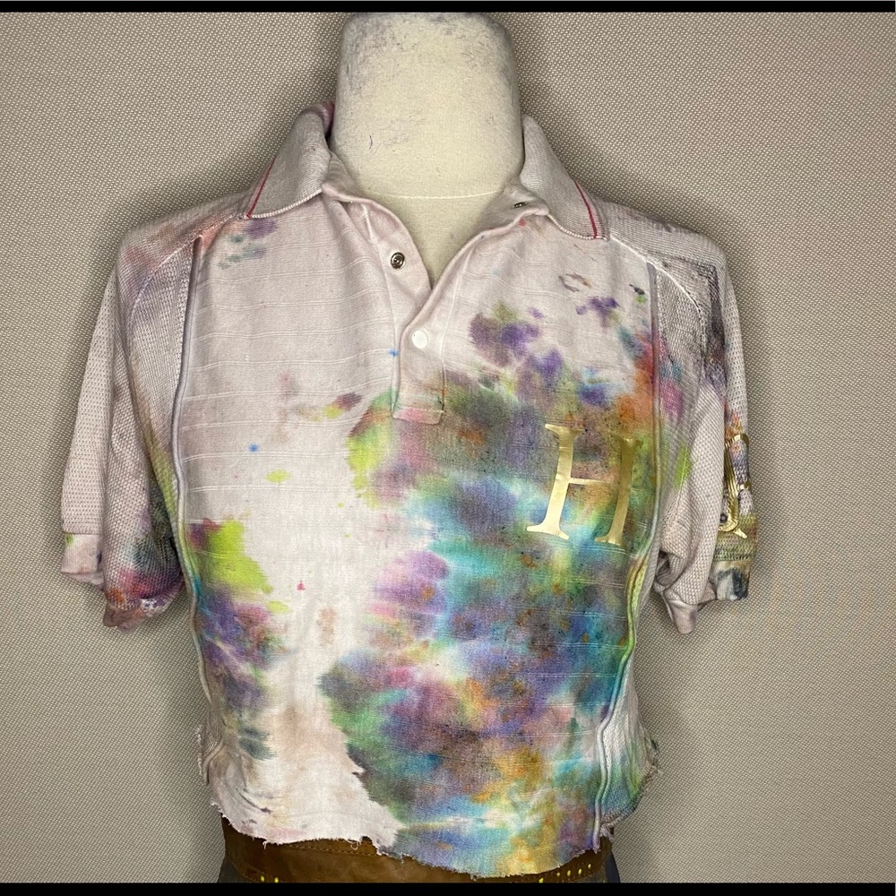 Crop top polo